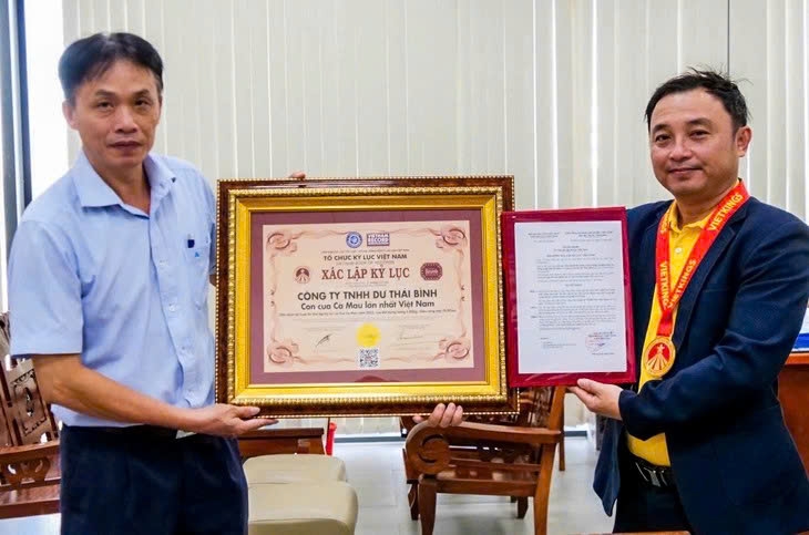 Ca Mau crab sets Vietnam record for largest of its kind